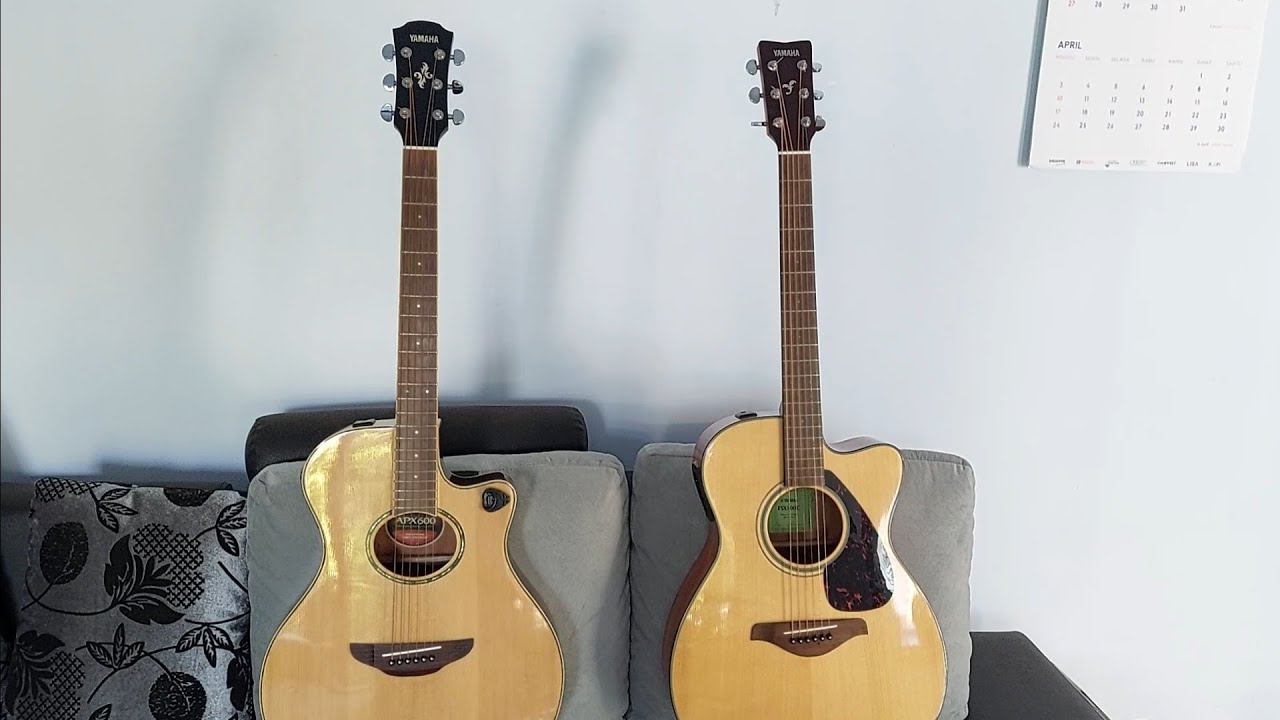 Yamaha Apx600 vs Yamaha Fsx800c