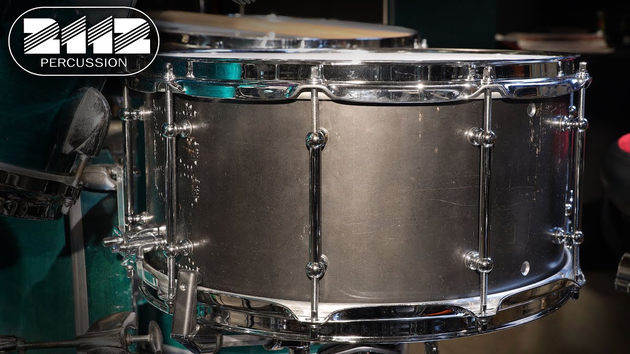 Keplinger Black Iron Snare Drum 7x14 - Demo