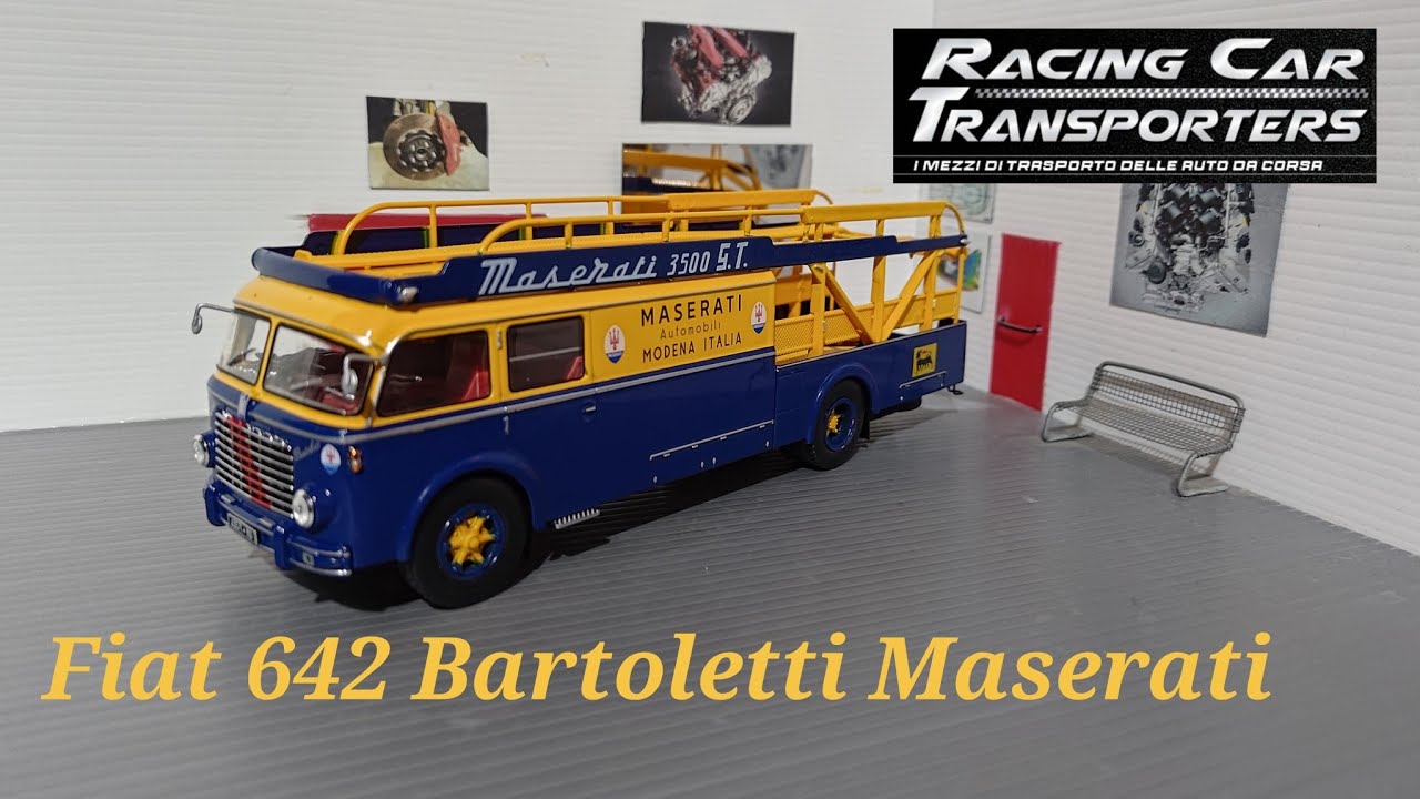 Fiat 642RN Bartoletti Maserati (1957) 1:43 Racing car transporters Centauria uscita n.1