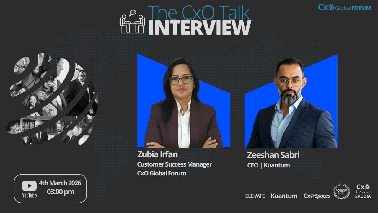 Беседа с руководителями высшего звена (CxO Talk) г-ном Зишаном Сабри, генеральным директором Kuan...