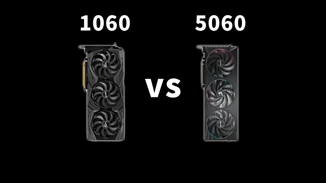 1060 vs 5060：9年时间NV的60级显卡有多大提升？
