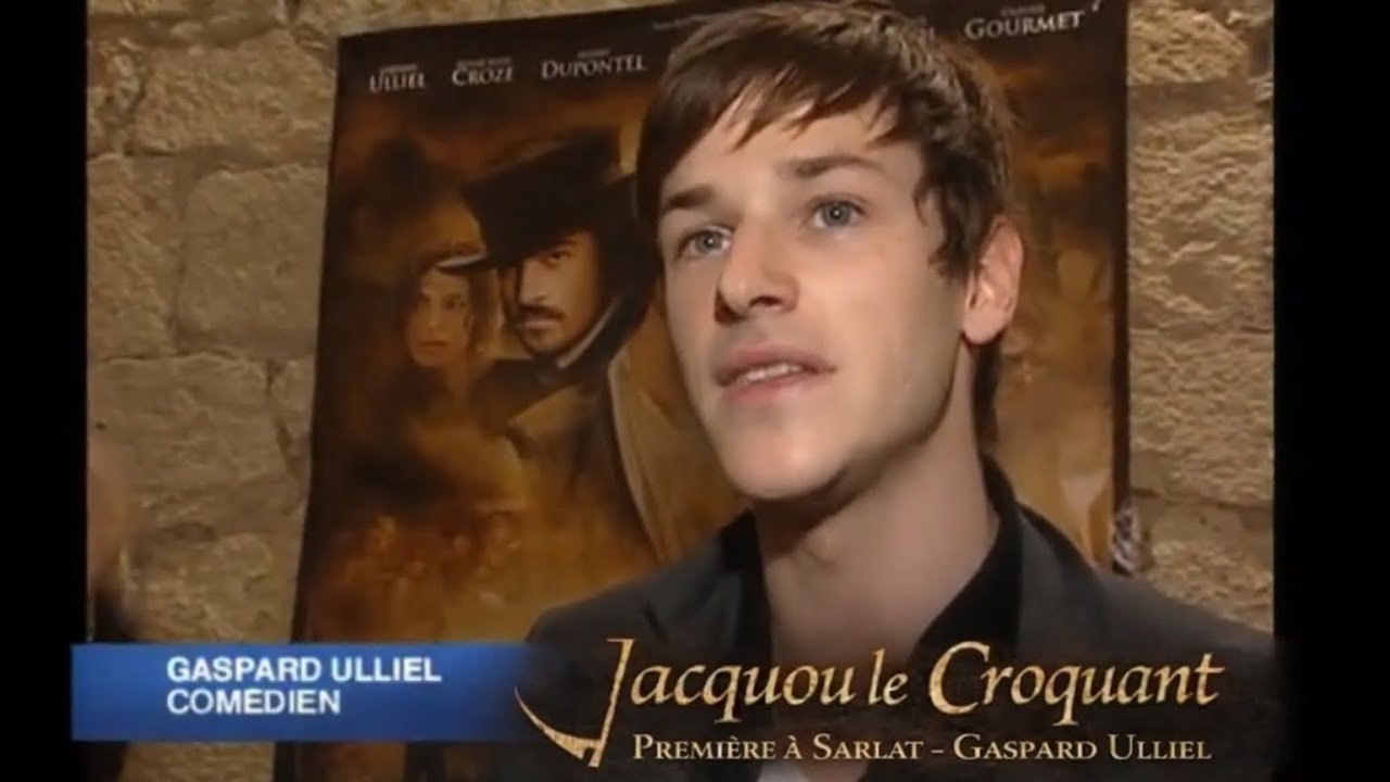 Jacquou le Croquant- FR3 P&eacute;rigord- Interview Gaspard Ulliel/ Laurent Boutonnat- AVP Sarlat 9/01/2007
