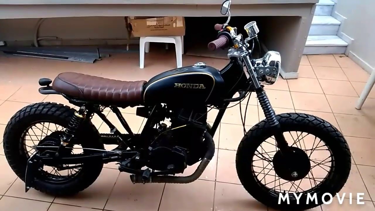 cafe racer scrambler κόστος μετατροπής.