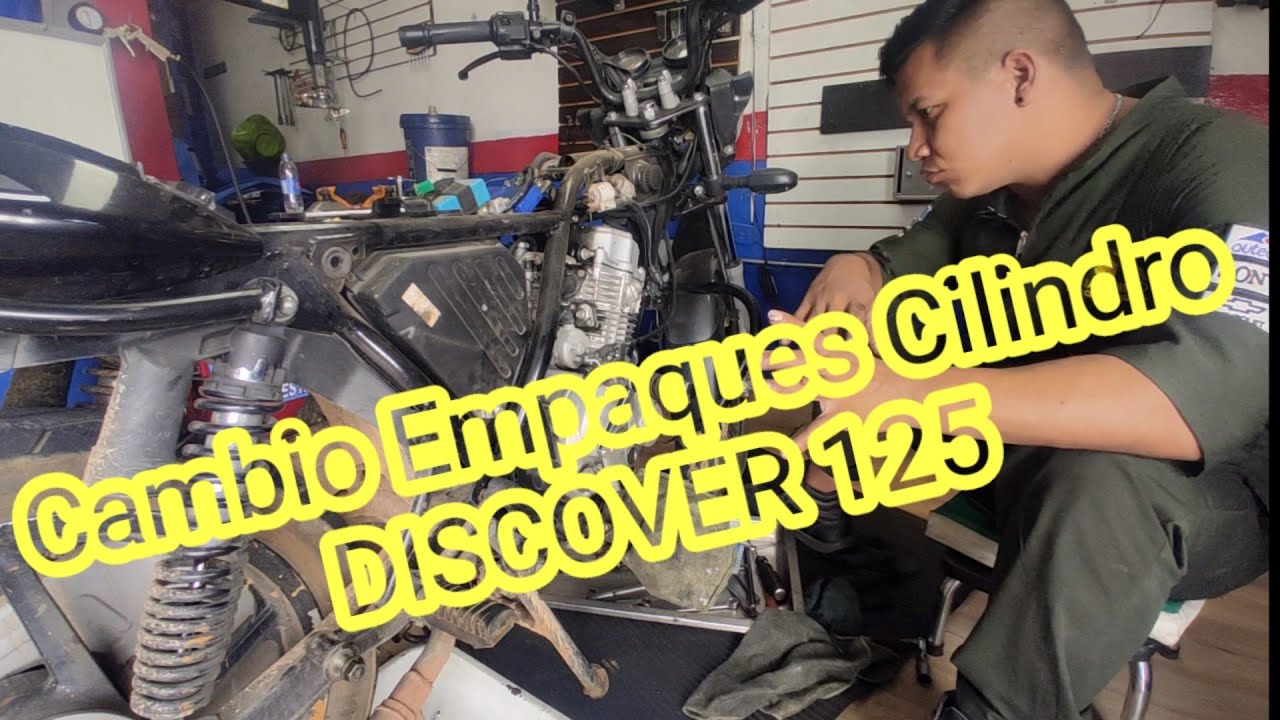 Cambio de empaques en culata y cilindro a una DISCOVER 125