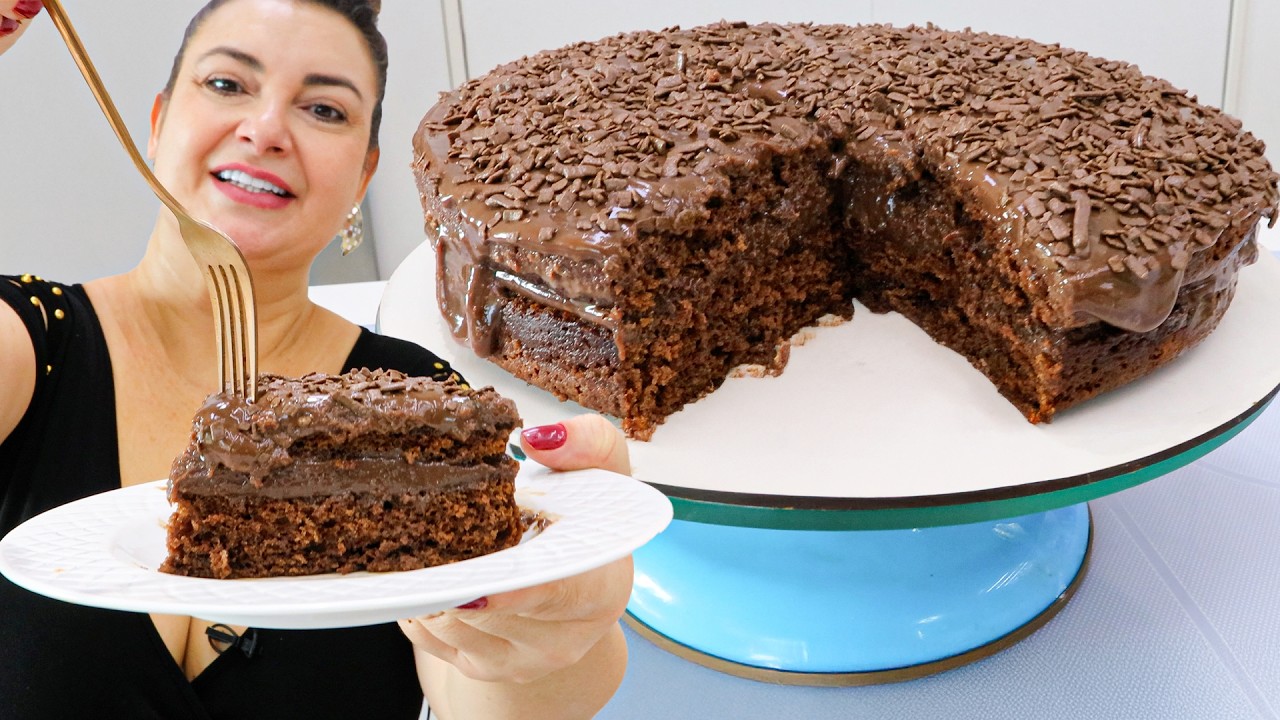 O BOLO DE BRIGADEIRO GELADO MAIS GOSTOSO DOS ÚLTIMOS TEMPOS
