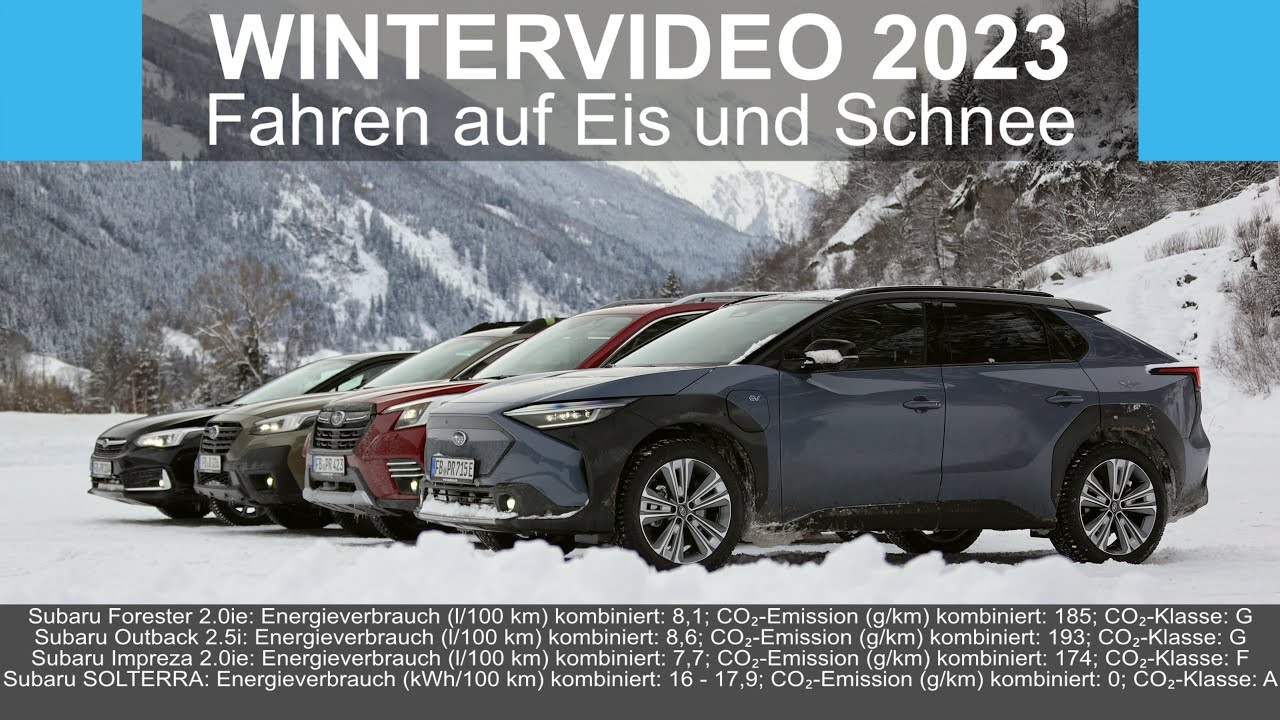 SUBARU im Driftfieber | Wintervideo 2023