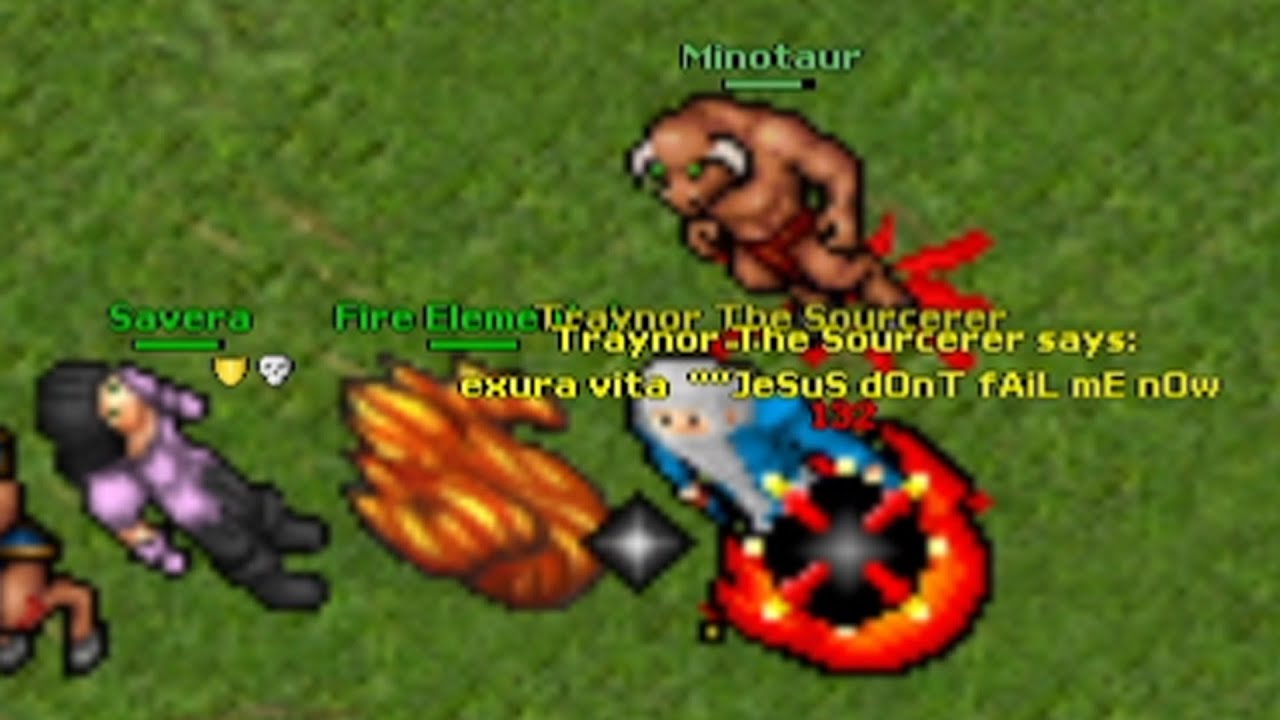 (PK) It was Impossible to React to this Ultimate Explosion! (Libera 2006 - RL Tibia 7.6) Savera