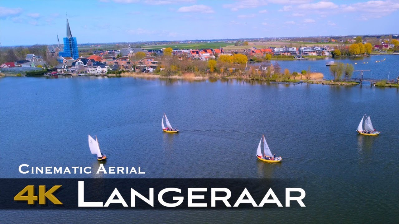 LANGERAAR 🇳🇱 Drone 4K | Nieuwkoop Alphen HOLLAND