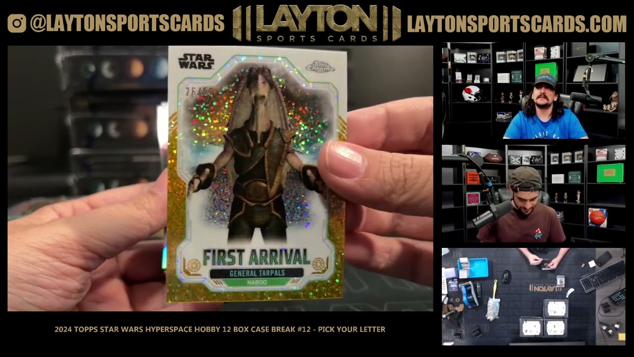 2024 Topps Star Wars Hyperspace Hobby 12 Box Case Break #12