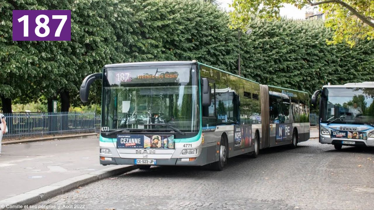 MAN Lion's City G EEV ZF - Bus 187 RATP