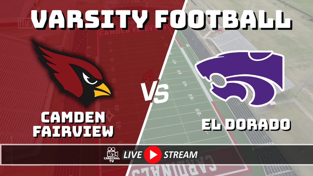 Camden Fairview Varsity Football v. El Dorado