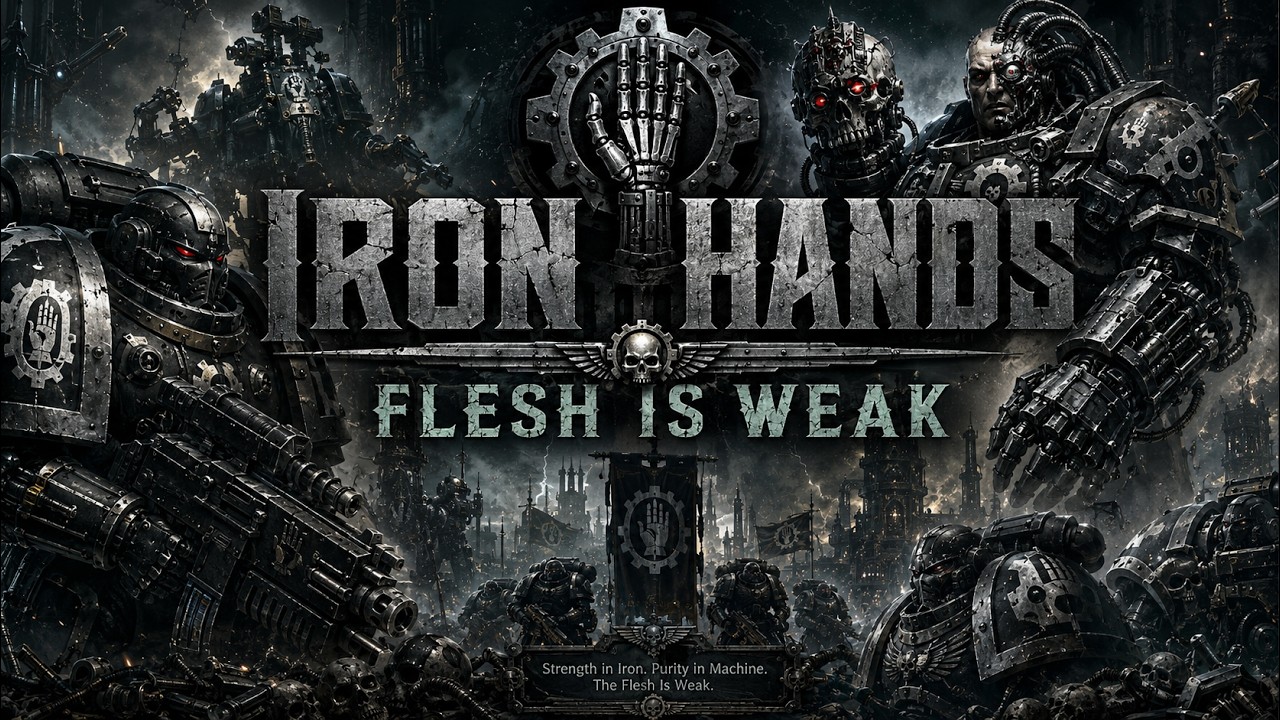 Iron Hands &ndash; Flesh Is Weak || WARHAMMER 40K SONG ||