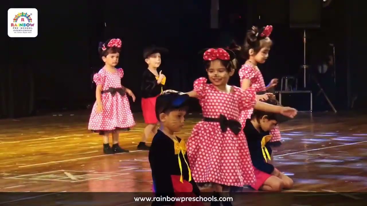 Lavanya Annual Day performance - Rainbow International preschool 