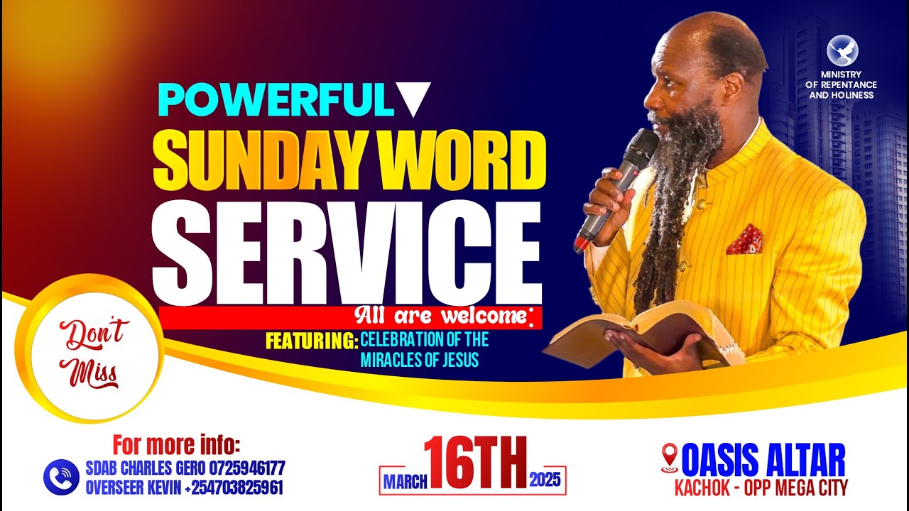 OASIS ALTAR SUNDAY SERVICE