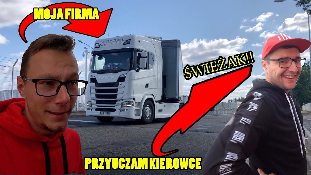 PRZYUCZAM MŁODEGO KIEROWCE DO MOEJEJ FIRMY! NASIEROWSKI
