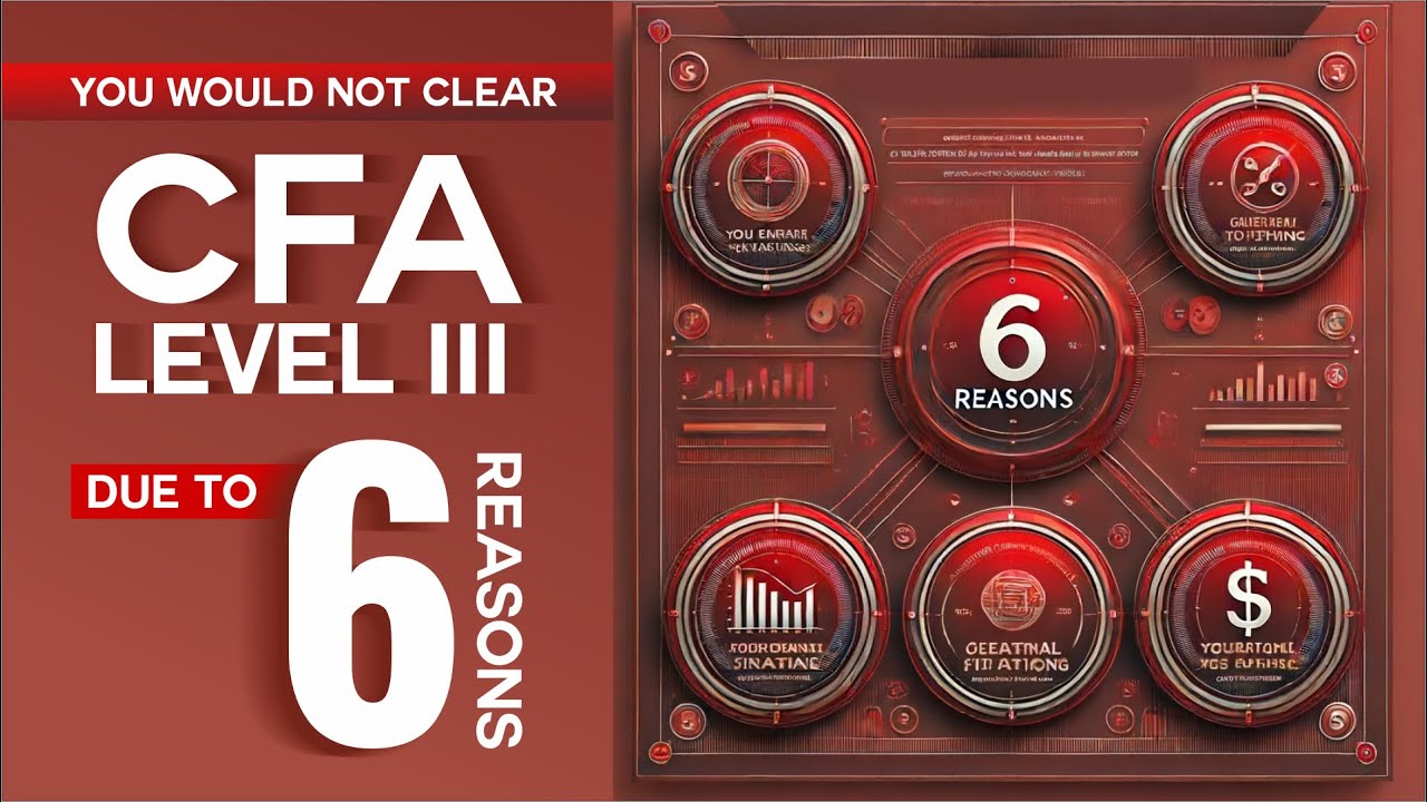 6 Secrets to Passing CFA Level III - Most Candidates Fail Because of These! #CFA #cfaexam