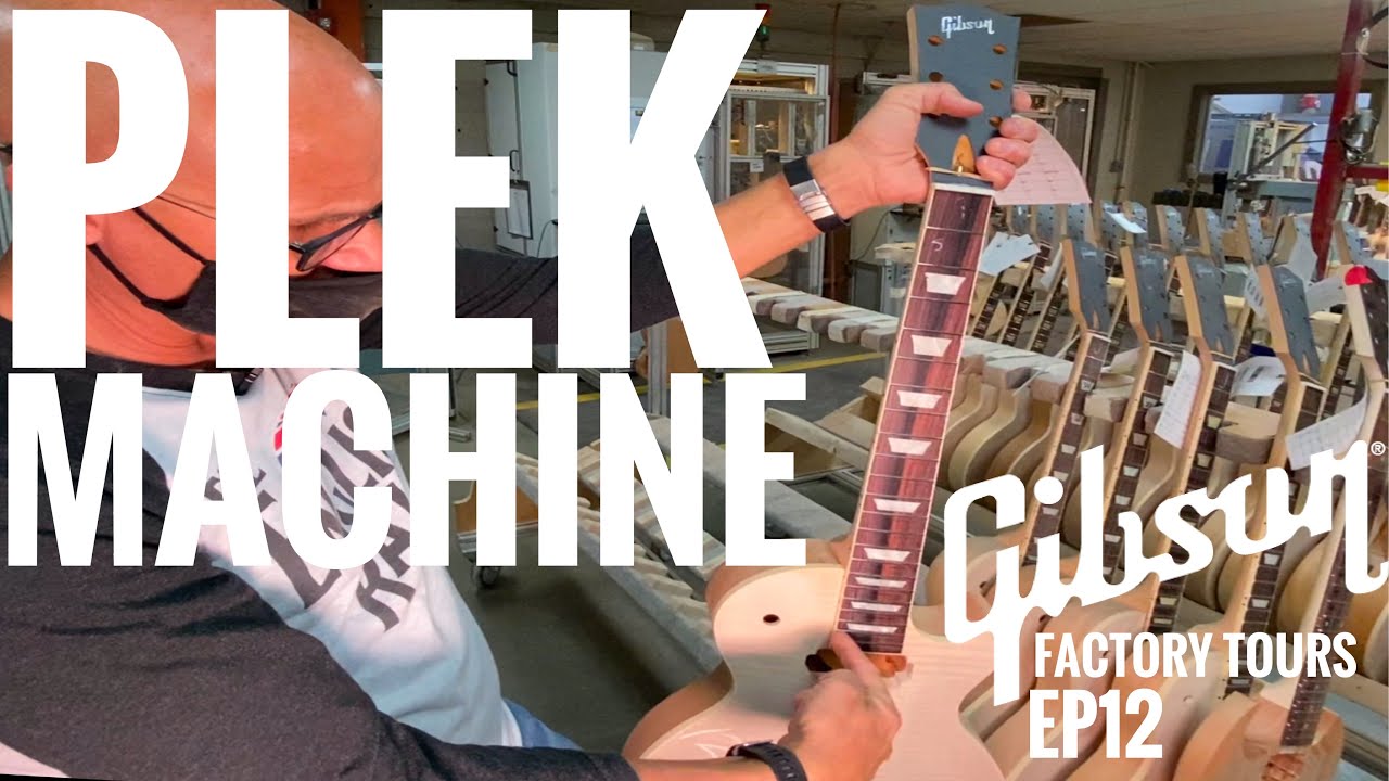 GIBSON FACTORY TOURS // EP12: Gibson's Precision FRET PLEK Jim De Cola on Guitar Boom Bucket List