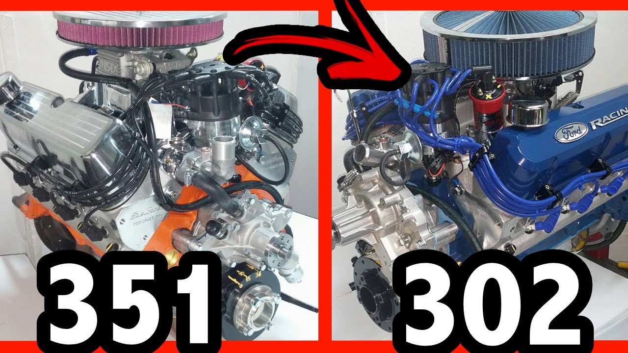 2 PESOS PESADOS: ¿Se puede INSTALAR un ÁRBOL DE LEVAS del MOTOR FORD 351 WINDSOR a un 302W (5.0L)?