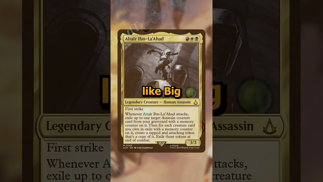 Как создать этого нового, безумного командира Assassin’s Creed! | Альтаир ибн-Ла-Ахад