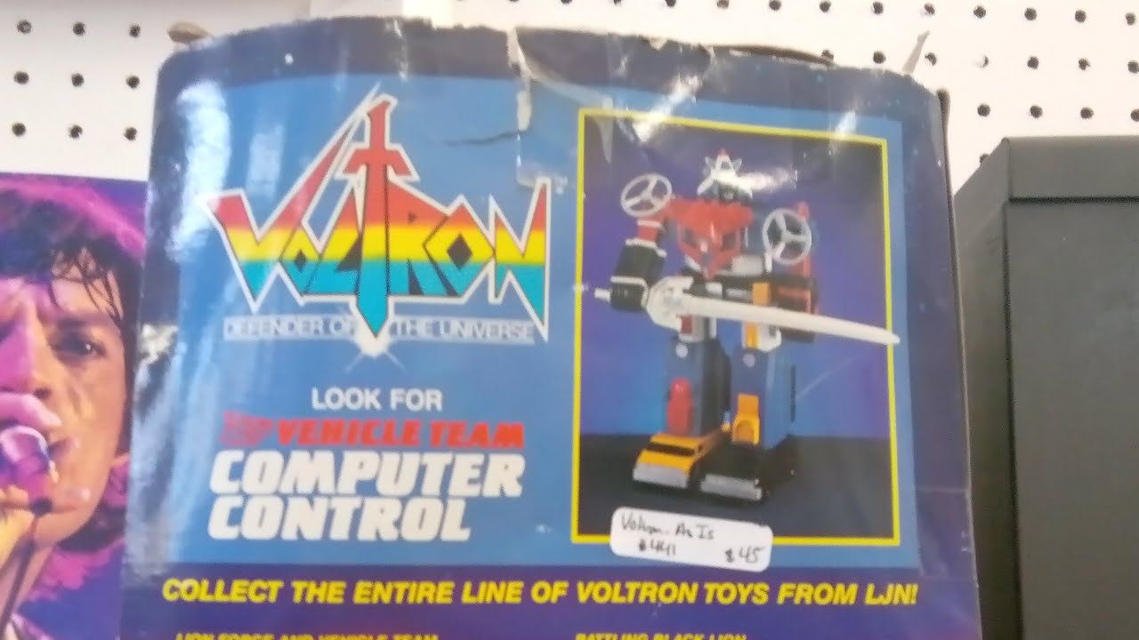 Voltron Computer Control Action Figure