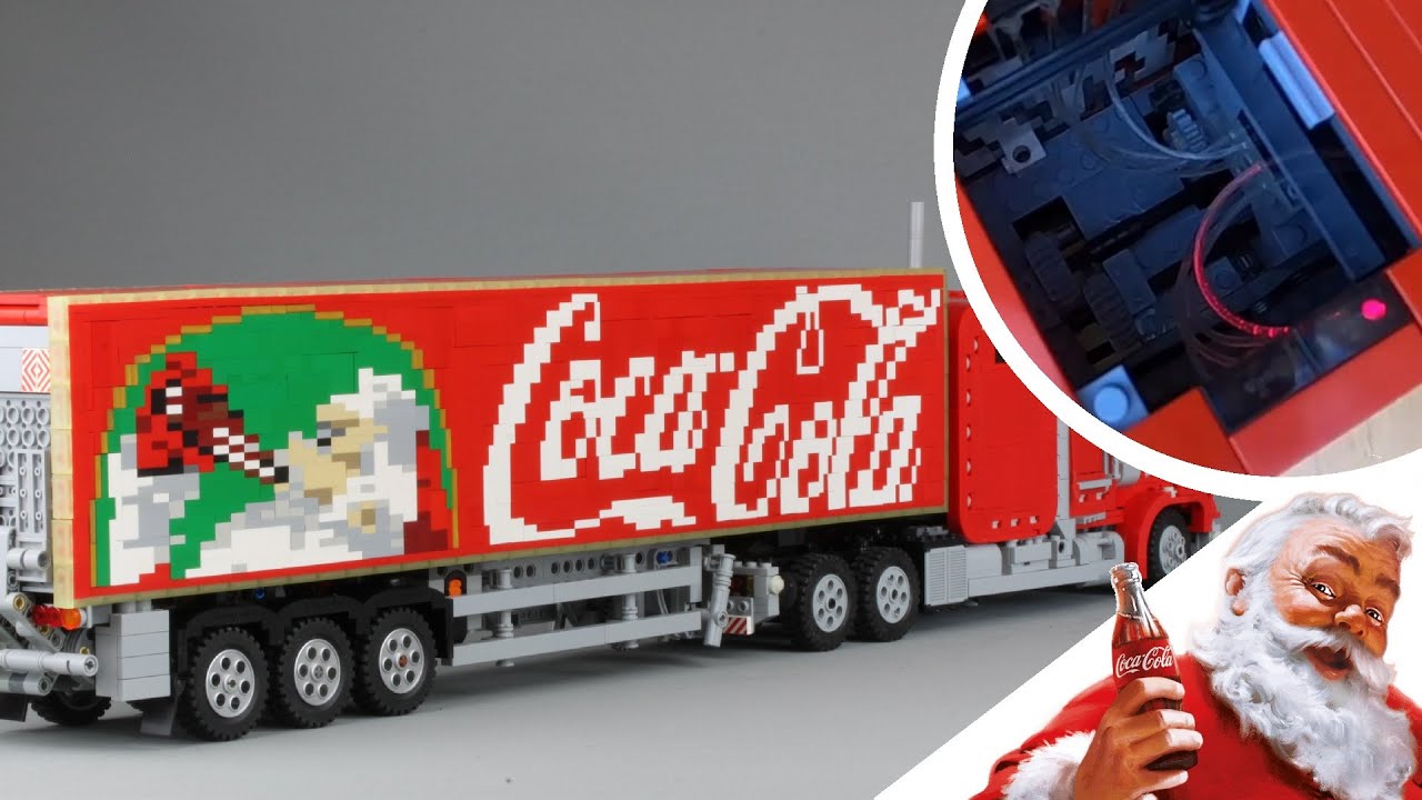 LEGO Coke Trailer + Building Instructions
