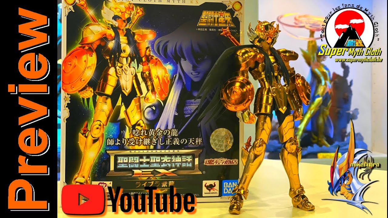 Saint Seiya Myth Cloth - La Collection de miketigra 2.0 : Shiryu de la Balance EX Preview