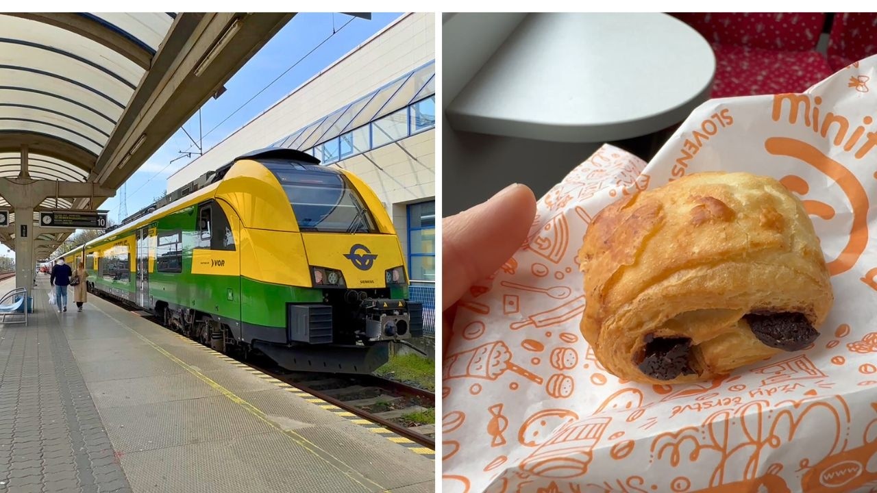 Traveling From ITALY to SLOVAKIA 🇮🇹→🇦🇹→🇸🇰 | Train & Bus Travel (Silent)