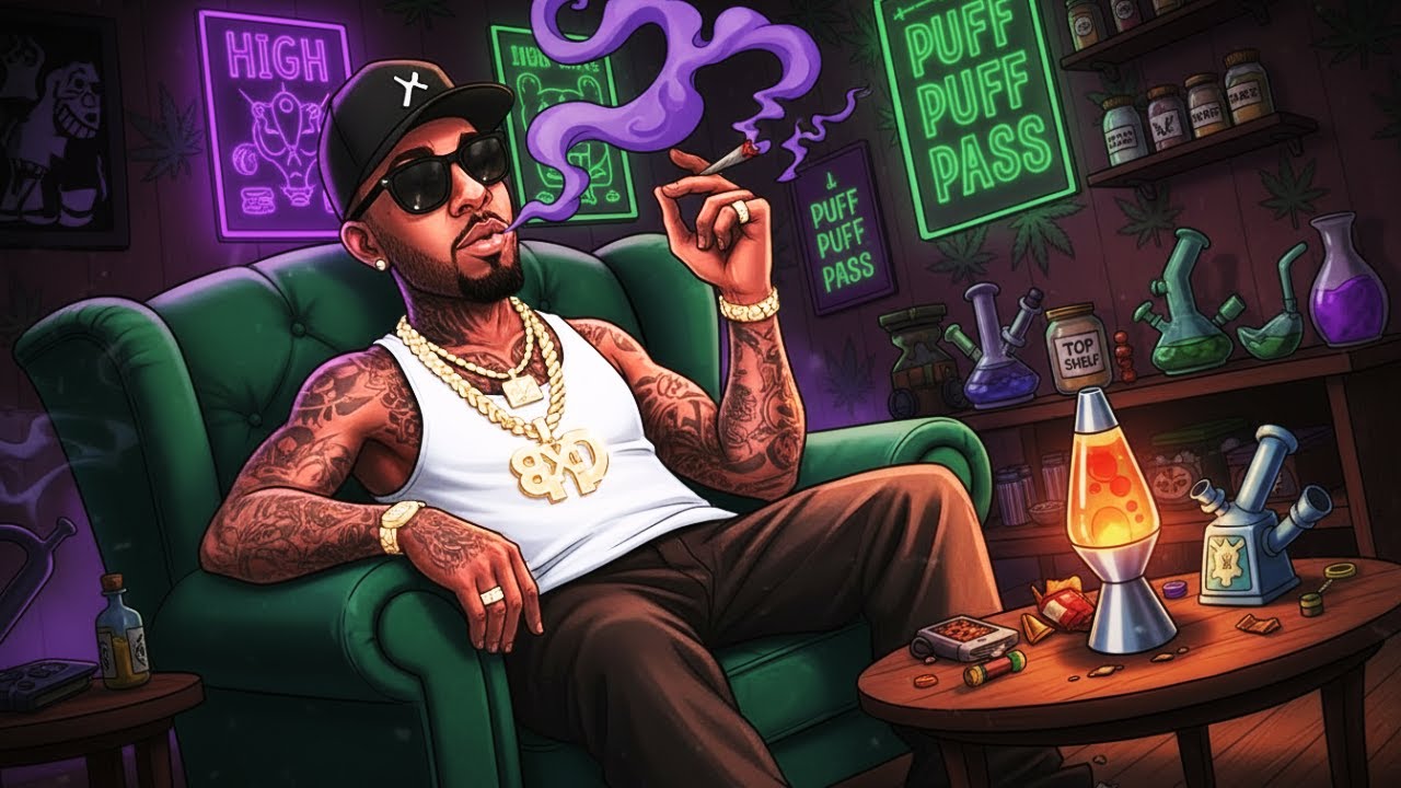 "The Night Smoker" — 420 Chill Rap | West Coast • Bluesy Hip-Hop • Stoner Vibes