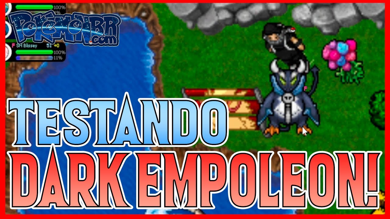 DARK EMPOLEON! TESTANDO POKEMON! POKETIBIA MOBILE 2023 POKEMON BR