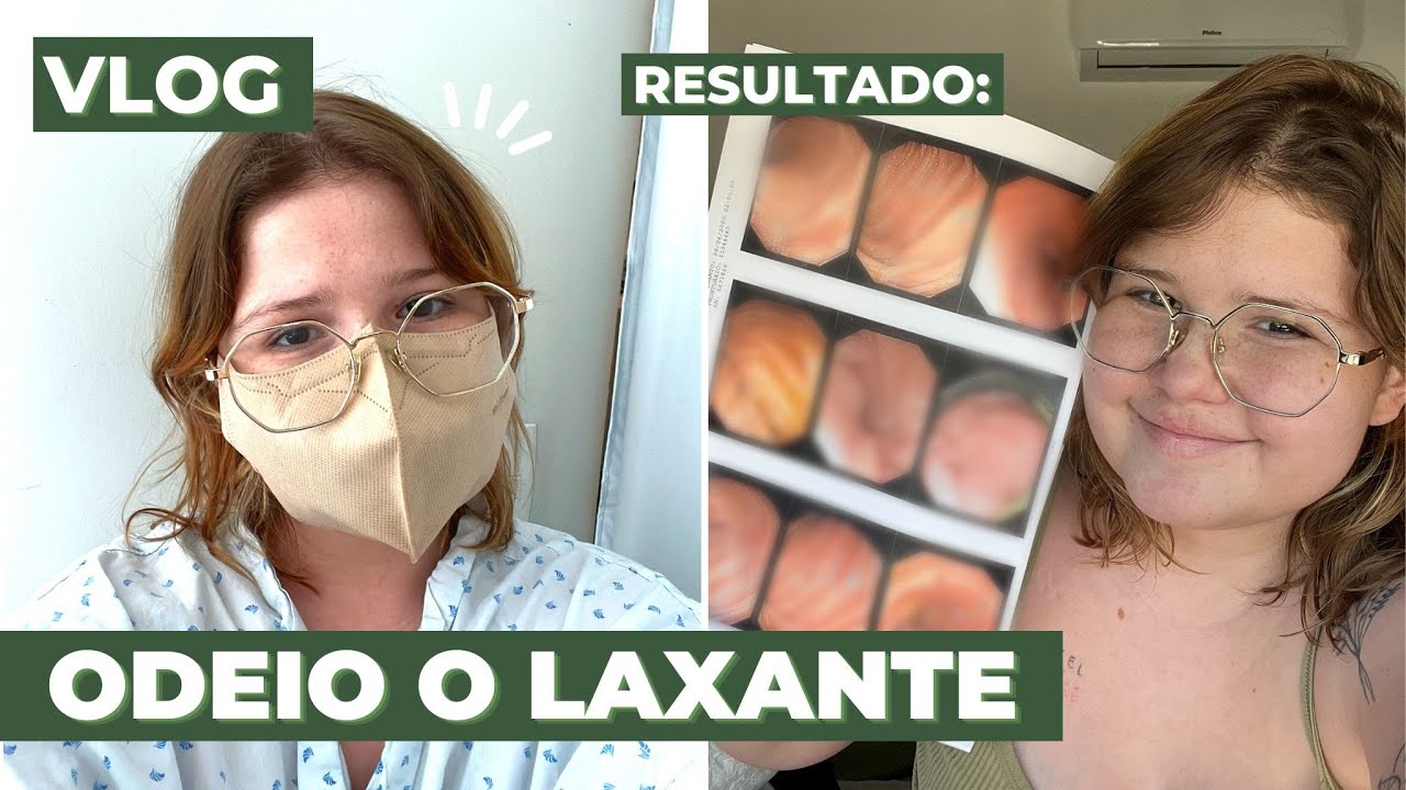FAZENDO PREPARO PRA COLONOSCOPIA E ENDOSCOPIA - #VLOGDALORE