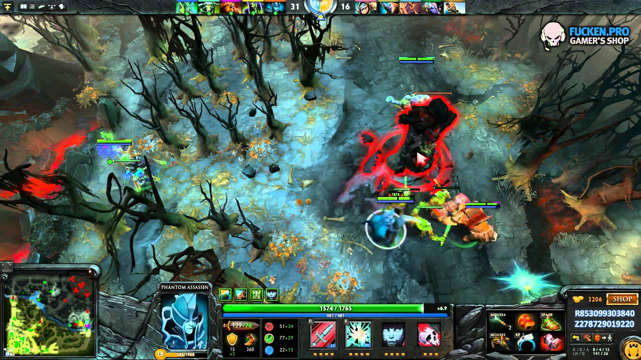 VeRsuta Stream [20.11.2014] Phantom Assasin and Sven