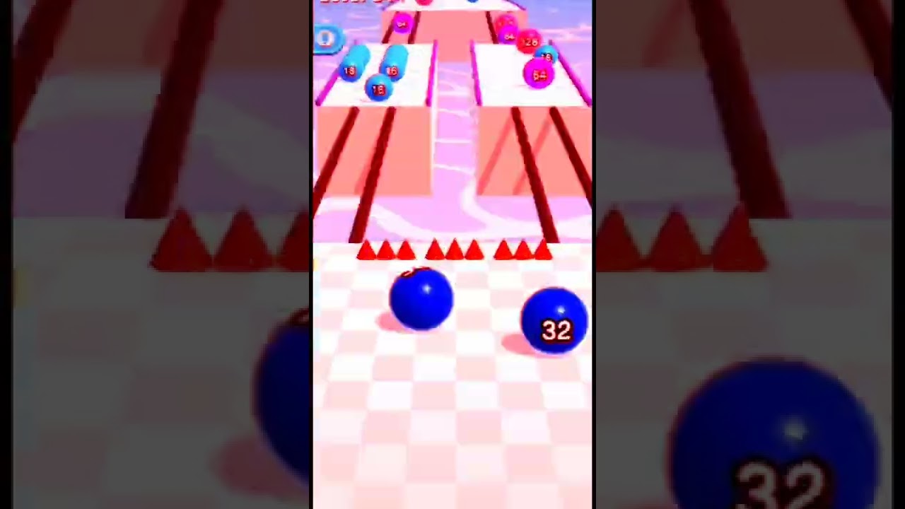 Ball Run 2048 🏀🏈⚽⚽ very fast 🚴三 ⚡⚡🏃💨💨🏃💨 gameplay walkthrough Android iOS (SPEEDRUN EDITING)
