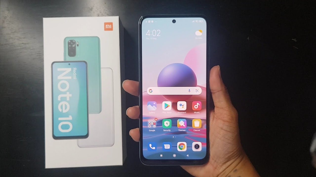 Xiaomi Redmi Note 10 4GB/64GB - Unboxing