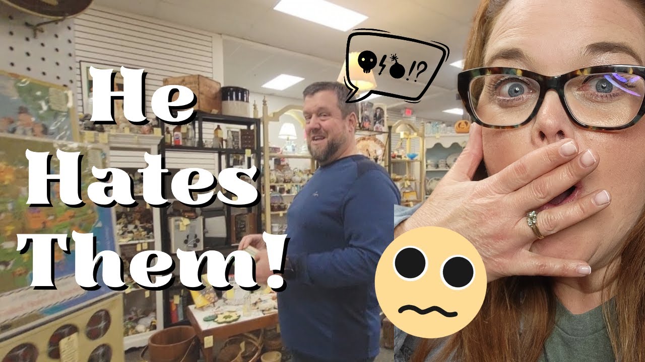Something TERRIFYING in This Antique Mall: Vintage Hunting Road Trip!