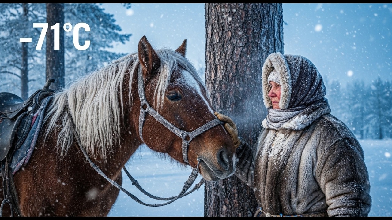 🐴 She Found a Horse Tied to a Tree and Left to Freeze in –71°C Siberia