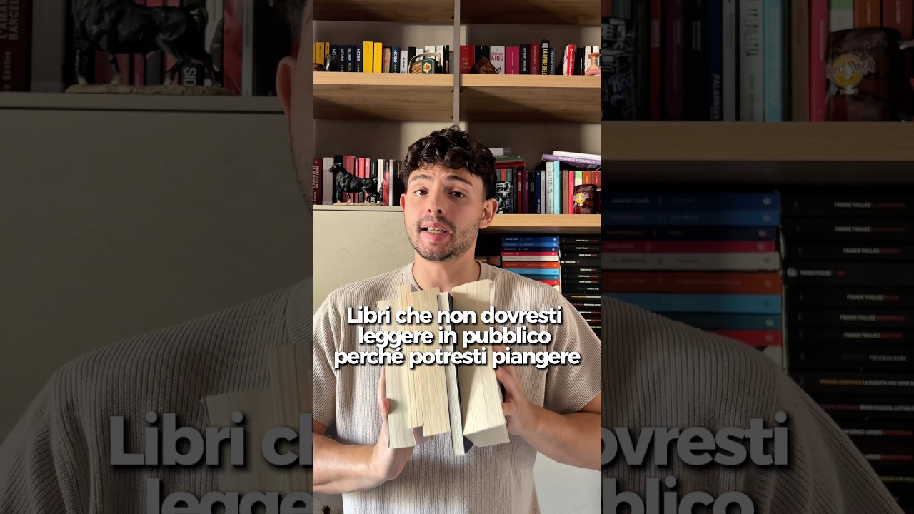 Libri che non dovresti MAI leggere in pubblico perch&eacute; potrebbero farti PIANGERE! #libri