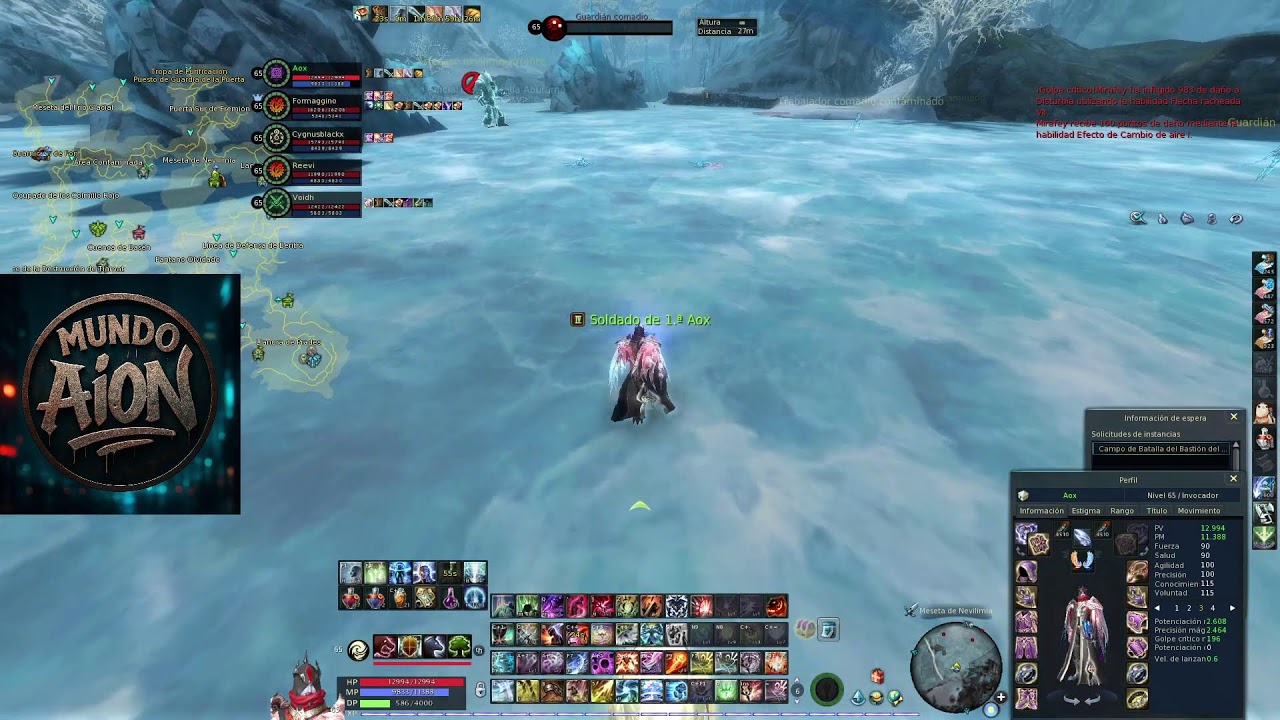 Gladi/Bard/SM PvPvE MMO Euro Aion 4.6