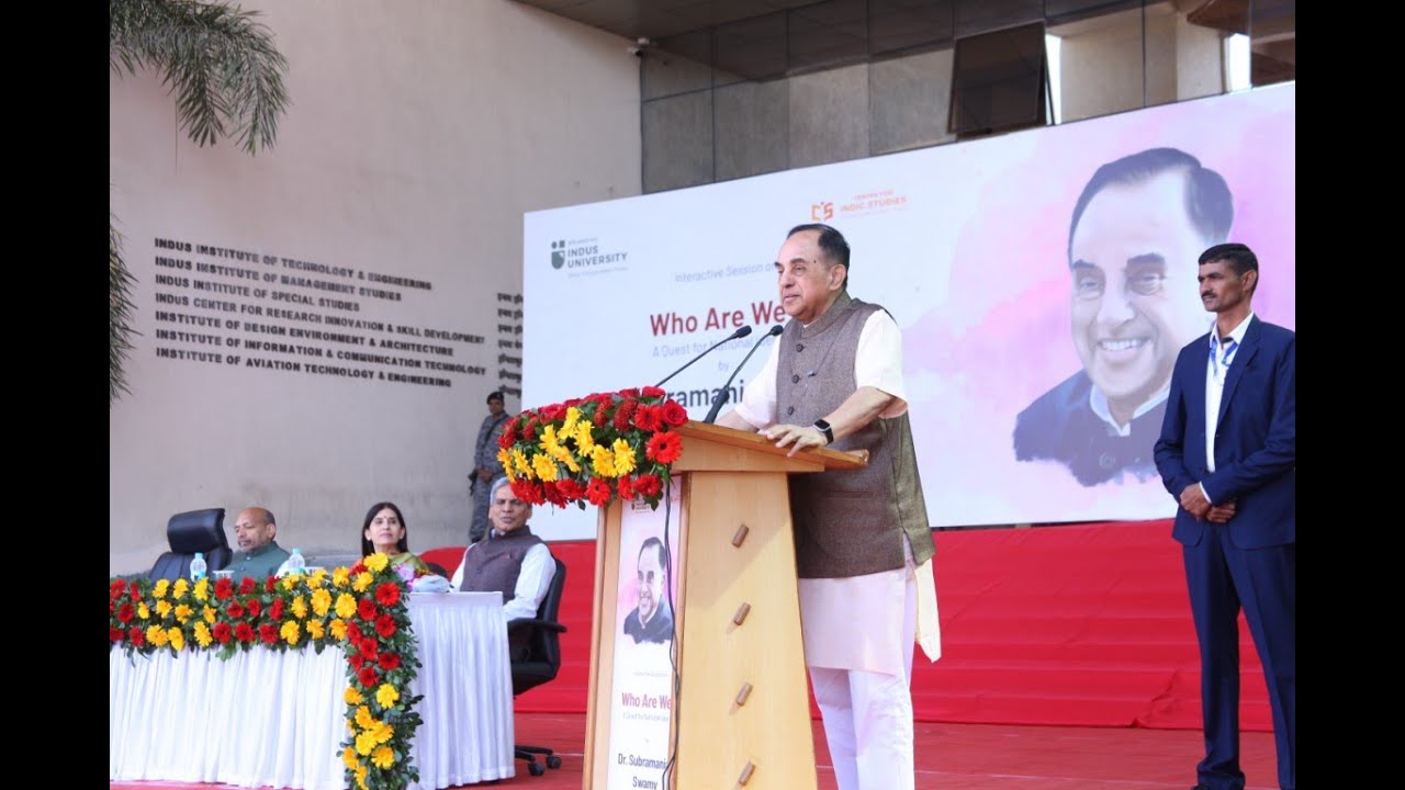 Dr Subramanian Swamy -An Interactive Session on 