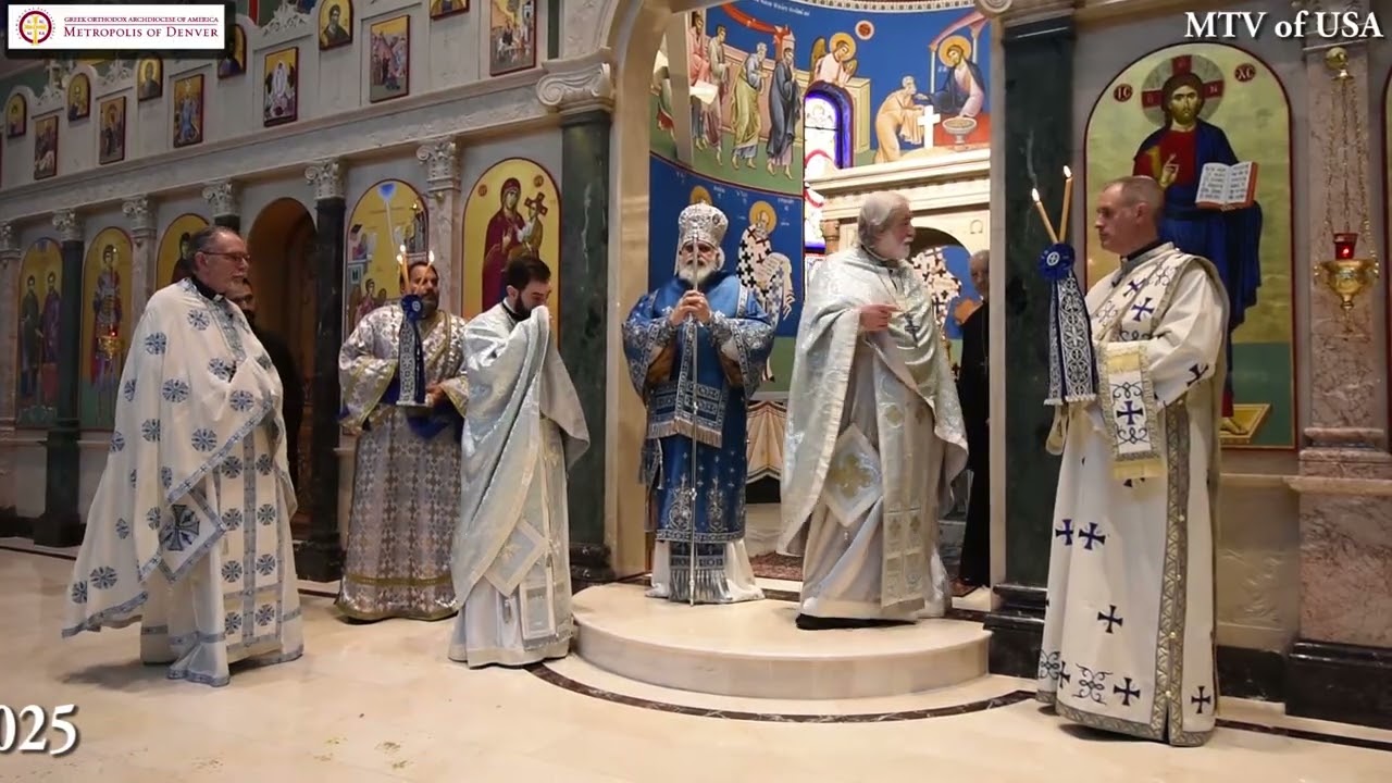 Fr. Efstratios J. Magoulias. Metropolitan Constantine. Elias Neofytides. Macedonian TV of USA
