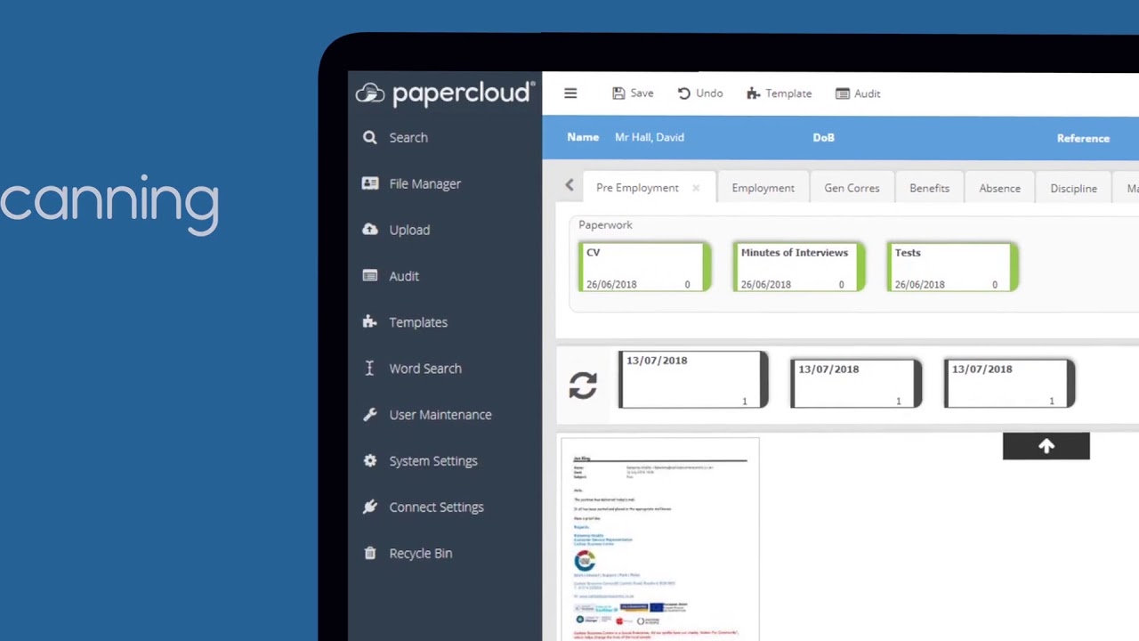Adding documents