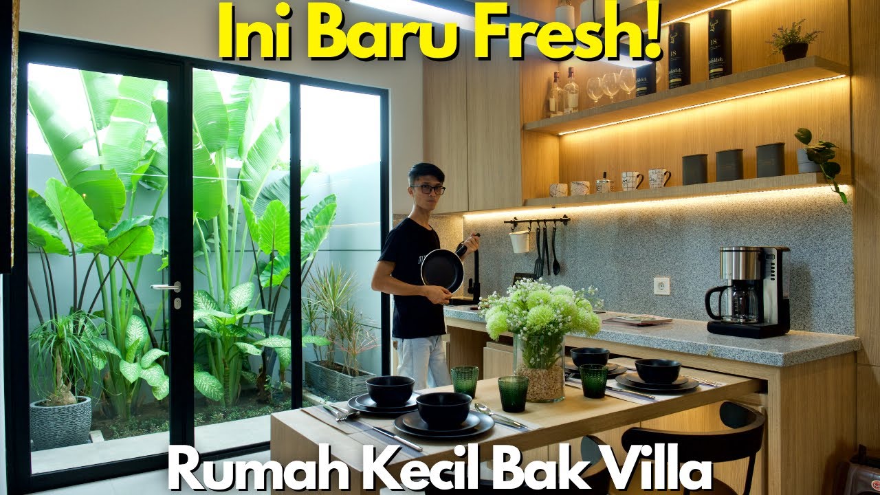 Kesukaan Ibu-Ibu! Rumah 6x12 American Modern Dapurnya Kecil Tapi Istimewah