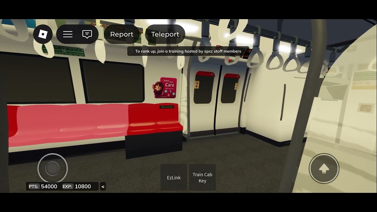 Roblox C151B train set 657/658 from Kranji to Marsiling 
