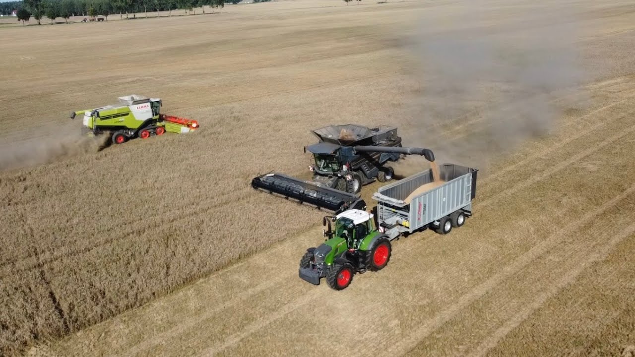 CLAAS LEXION 760 TT VS FENDT IDEAL 8 | ŻNIWA 2025 | AGRO-TEAM