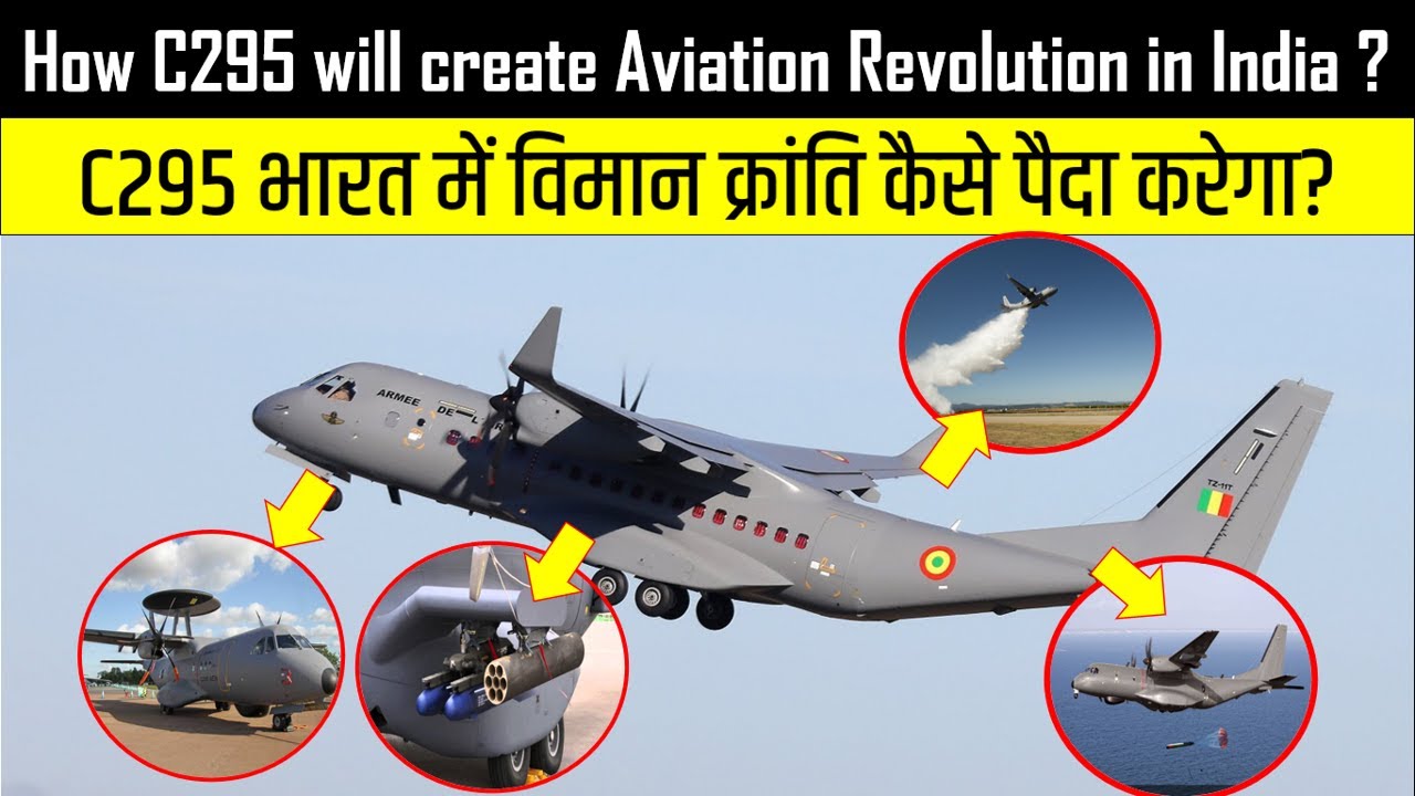 Start of Aviation Revolution in India C295 - #MakeInIndia