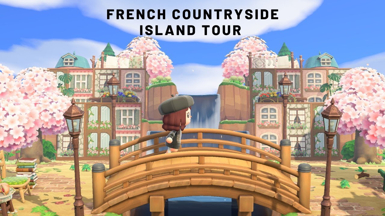 Dream Tour: FRENCH COUNTRYSIDE ISLAND (Catland) | Animal Crossing New Horizons