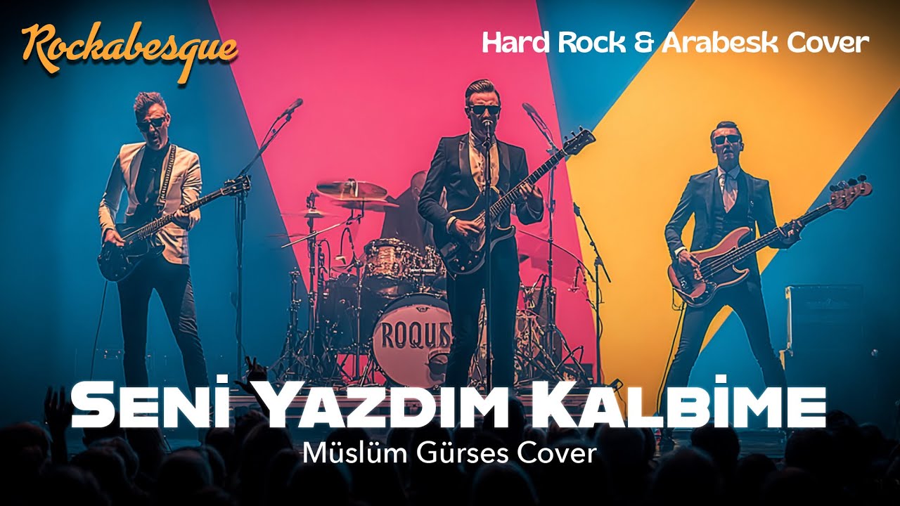Seni Yazdım Kalbime &ndash; Rockabesque (M&uuml;sl&uuml;m G&uuml;rses Rock Cover | Hard Rock Arabesk)