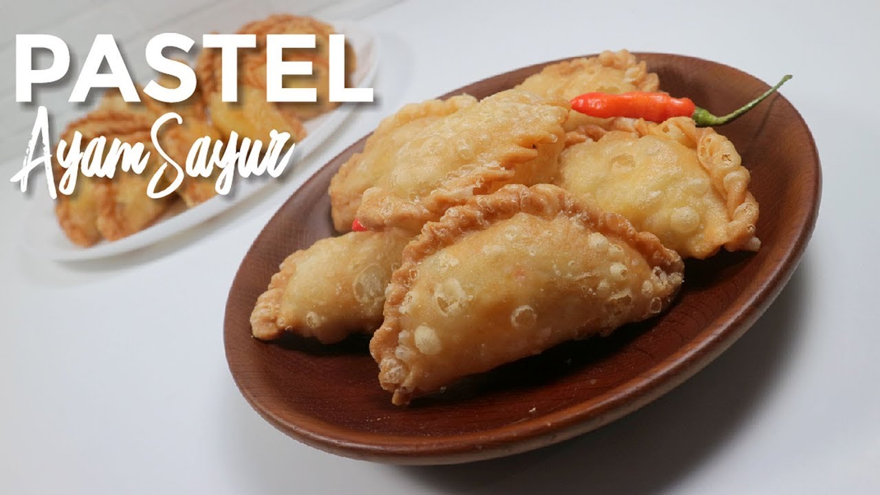 PASTEL AYAM SAYUR // CHICKEN VEGGIE FRIED PASTRY