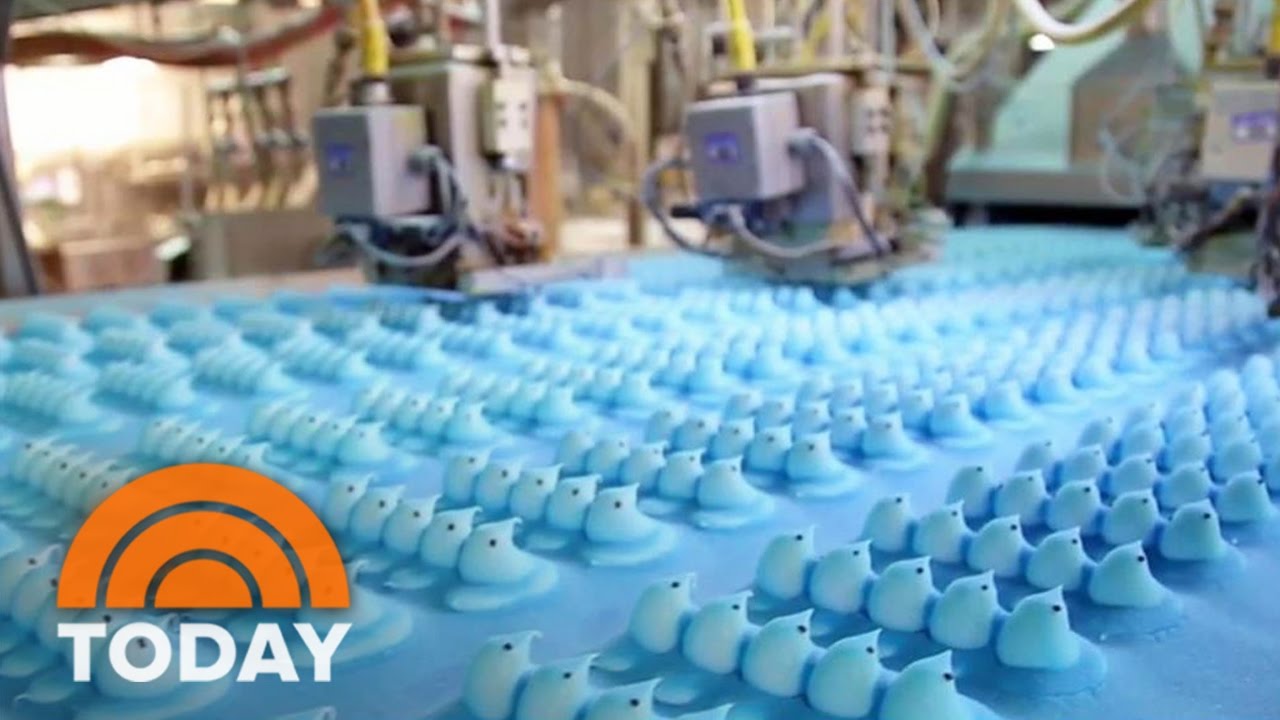 How Peeps Are Made And Where They Come From Before Landing In Easter Baskets | TODAY
