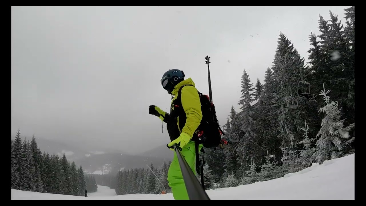 CZARNA GÓRA GO PRO ZIMA NARTY