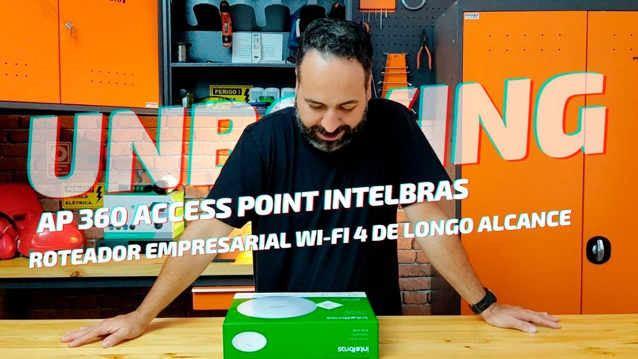Unboxing AP 360 - Access Point - Roteador - Intelbras